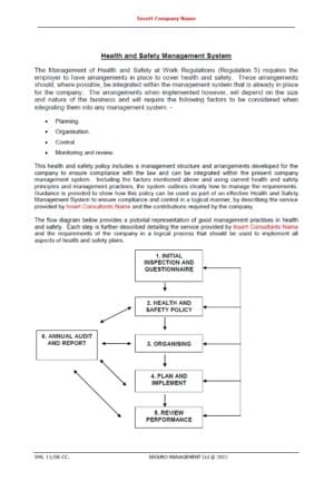 HSG65 Health & Safety Management System 3