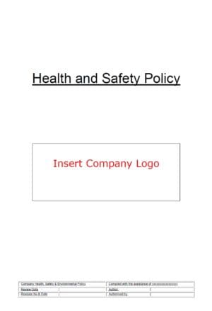 HSG65 Health & Safety Management System 4