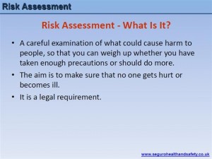 Risk Assessment Training Presentation 1