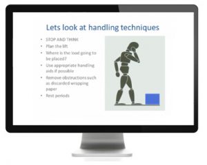 Manual Handling Screen 1