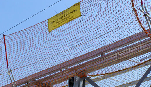 Installation of Safety Netting Risk assessment