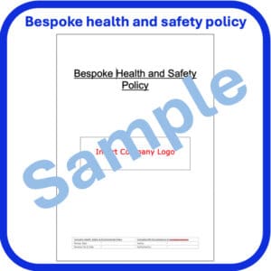 Bespoke health and safety policy