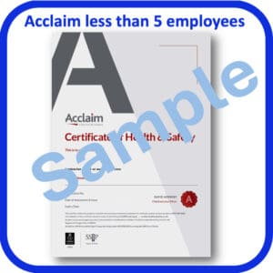 Constructionline with Acclaim less than 5 employees