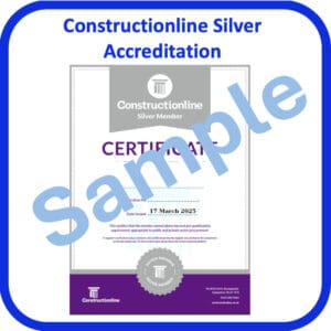 Constructionline with acclaim, Constructionline gold accreditation