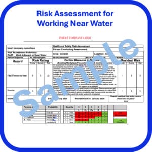 Risk Assessment for Working On or Near Water,