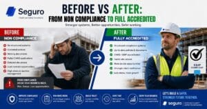Before and after CHAS accreditation